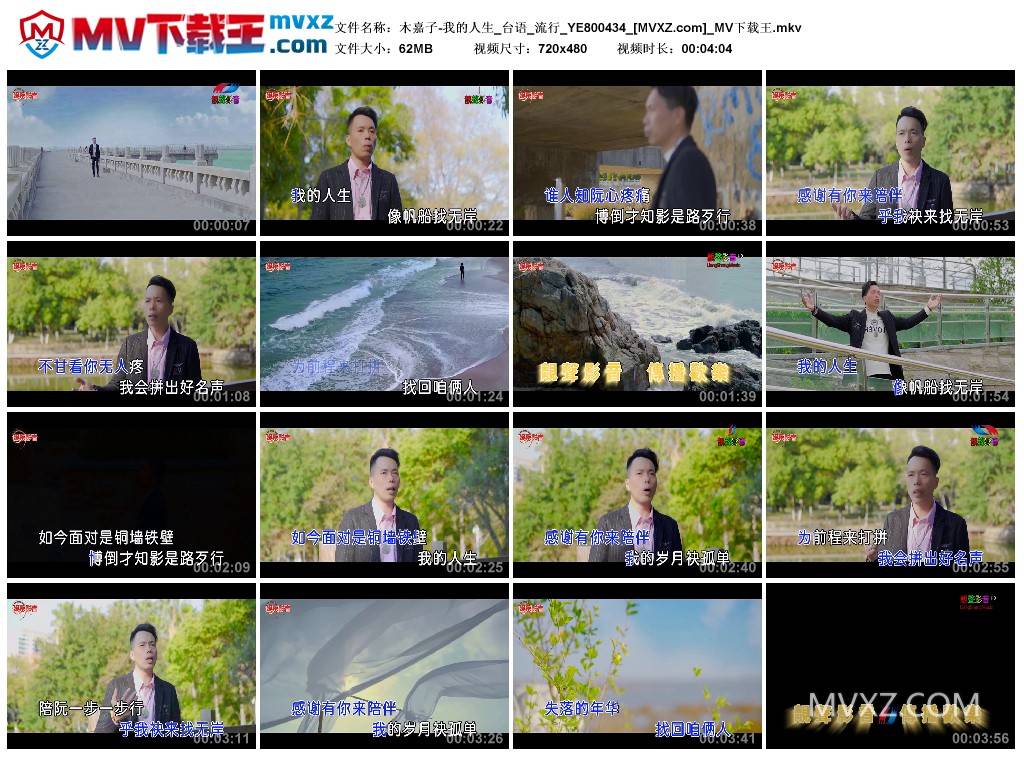 木嘉子-我的人生_台语_流行_YE800434
